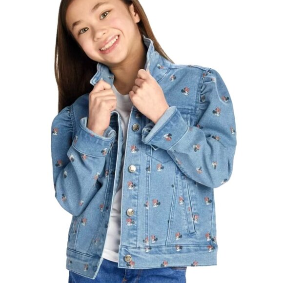 DISNEY Store "Minnie Mouse" Denim Jacket for Girls- Size: 3 - Picture 1 of 13